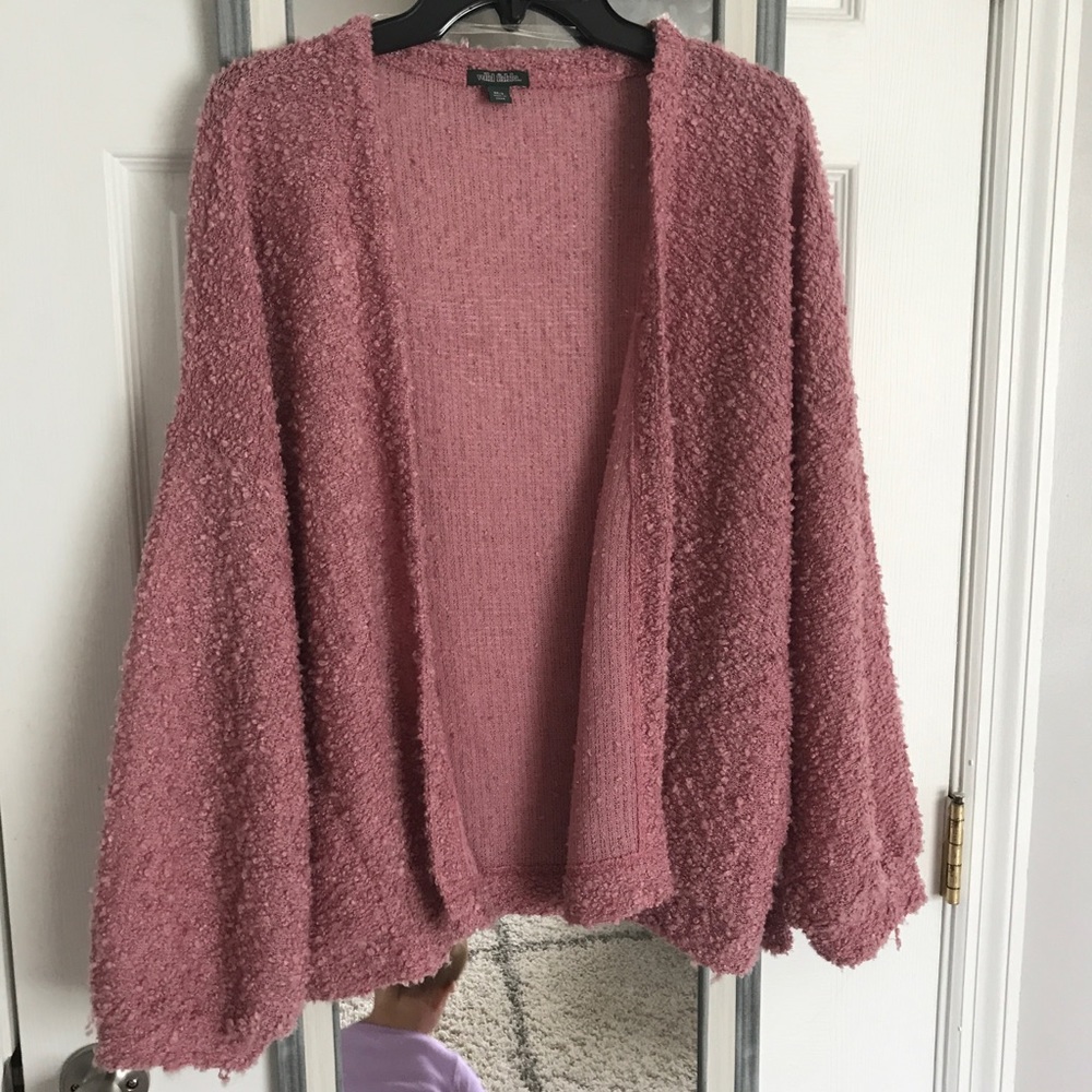 Target cardigan. Very cozy.